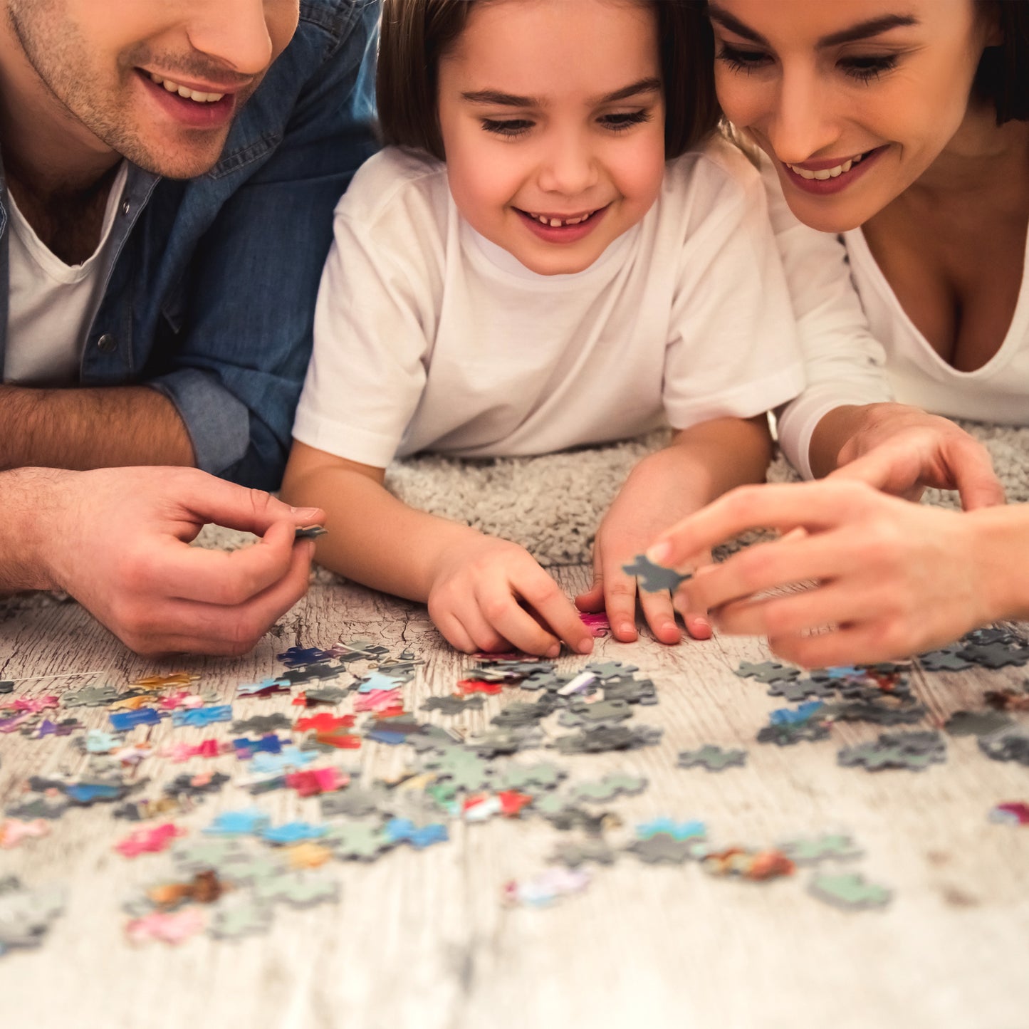 3D-PUZZLEV 2000 Pieces Jigsaw Puzzles for Adults Hot Air Balloon and Aegean Sea Jigsaw Puzzles Fun Jigsaw Puzzles for Family, 27.6 x 19.7 Inches